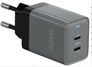 DADU DC-336 C PD+QC 25W charger