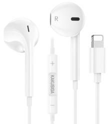KAKUSIGA KSC-1299 Lightning wire-controlled earphone with mic