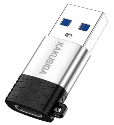 KAKUSIGA KSC-1421 USB Male to Type-C Female USB3.0 Adapter