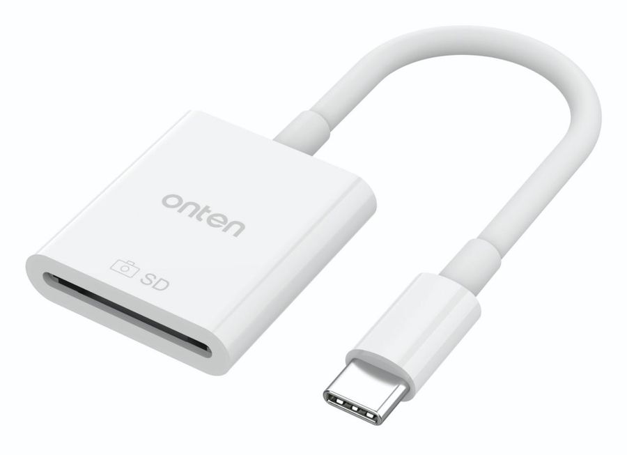 ONTEN OTN-CR211 USB-C SD card reader ！