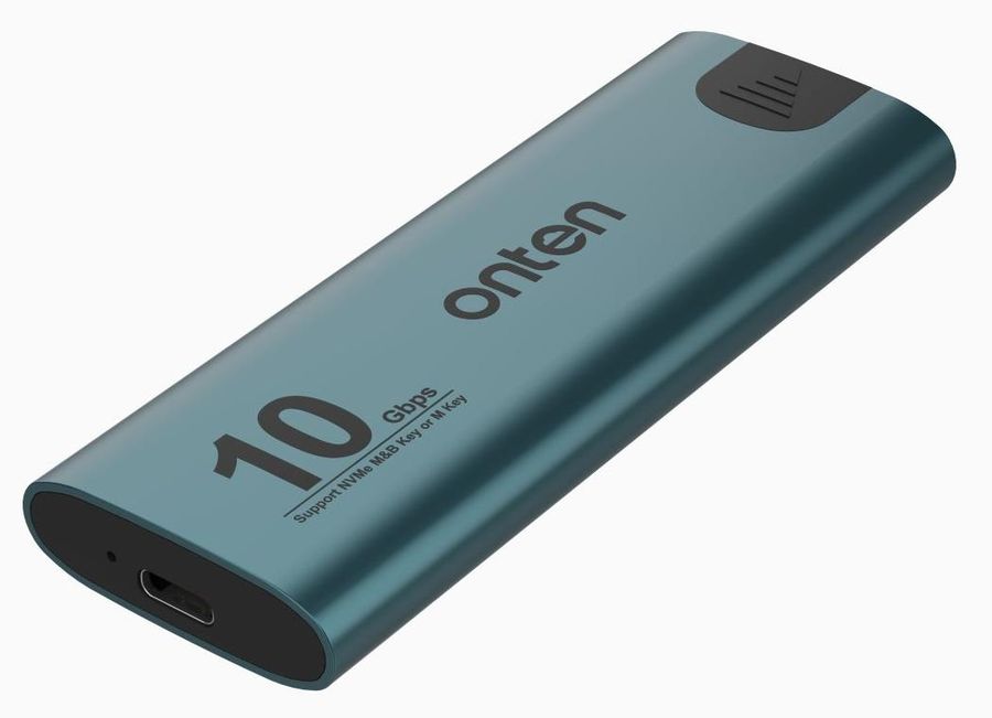 ONTEN OTN-UCA322 M. 2 (10Gbps) NVMe Protocol SSD Enclosure M.2(10Gbps) NVMe