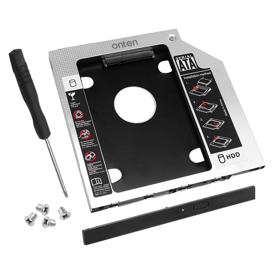 ONTEN OTN-UHD22 9.5mm SATA Laptop HDD Caddy 9.5mm SATA