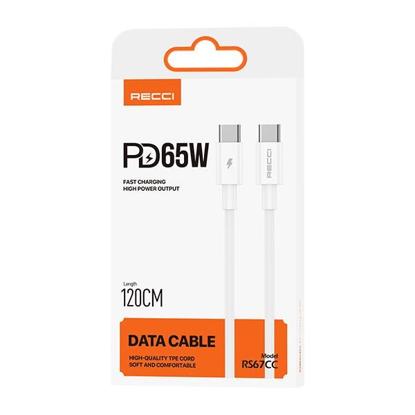 RECCI RS67CC 65W Charging cable