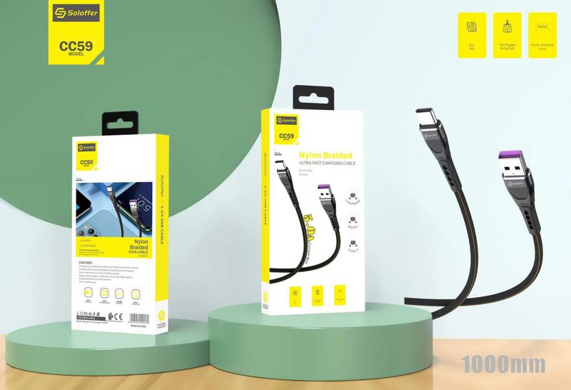 SOLOFFER CC59-V8 USB data cable