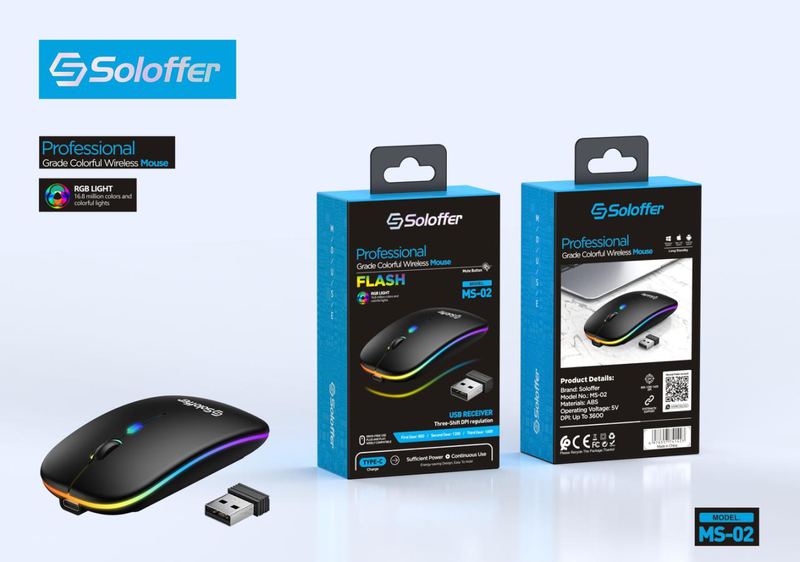 SOLOFFER MS-02 Wireless mouse
