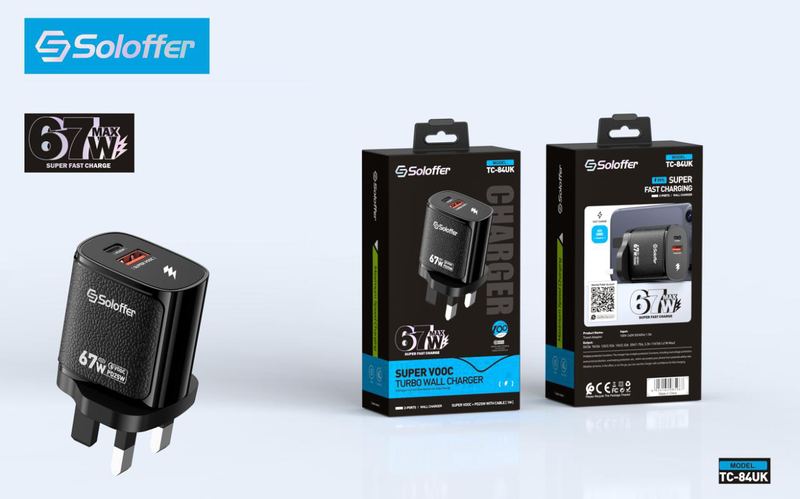 SOLOFFER TC-84 lph Wall charger