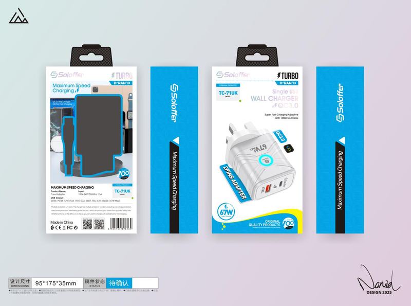 SOLOFFER TC71 MICRO Wall charger