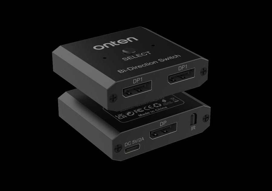 ONTEN OTN-CS22DP DP 1.4 Bidirectional Switcher 8K@30Hz