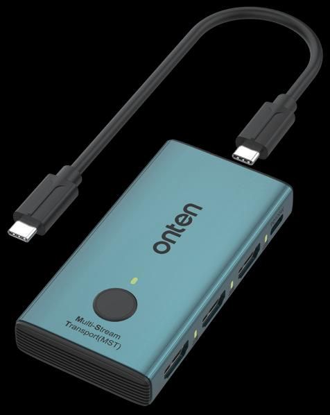 ONTEN OTN-UC935 Triple DP Adapterwith Instant Screen-Off