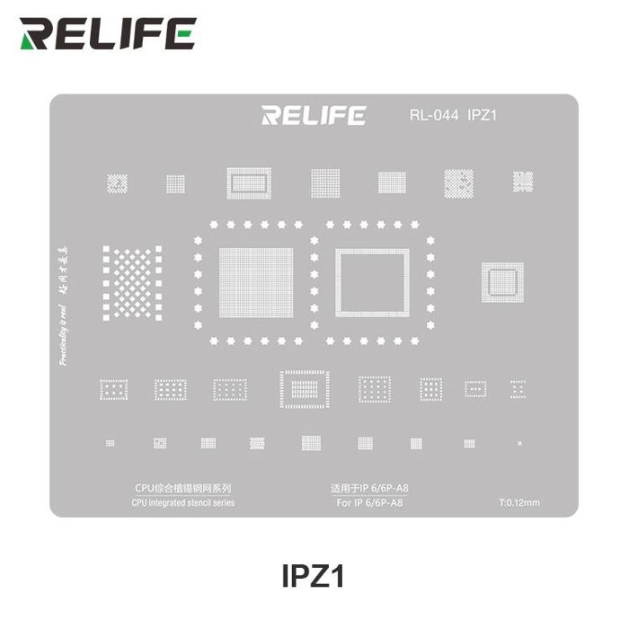 RELIFE RL-044 IPZ1 0.12MM RELIFE RL-044 IPZ1 IP6/6P-A8 CPU integrated